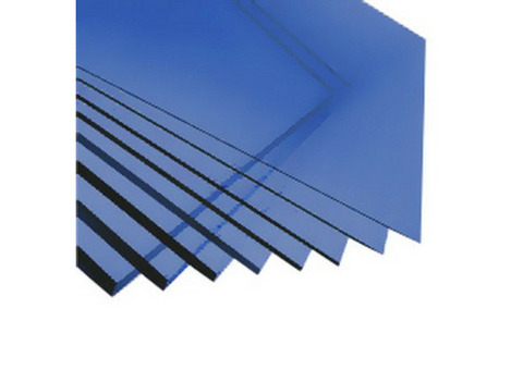 Поликарбонат монолитный Borrex синий 10 мм