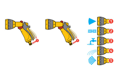 Пистолет-распылитель Hozelock 2676 Multi Spray