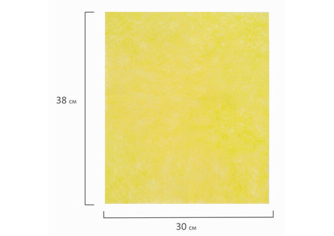 Салфетки вискозные универсальные Laima 601562 380х300 мм желтые 5 шт