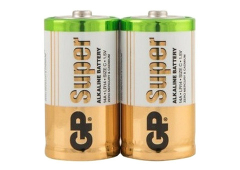 Батарейка алкалиновая GP Batteries Super Alkaline 14А C 2 шт.