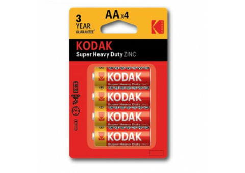 Батарейка солевая Kodak R64BL Extra Heavy Duty KAAHZ4 Б0005119