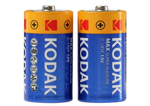 Батарейка алкалиновая Kodak Мax LR14-2BL 2 штуки