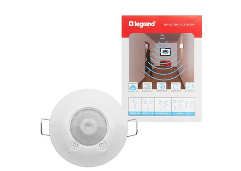 Датчик движения Legrand Lighting Management 048944 PIR потолочный 360 градусов