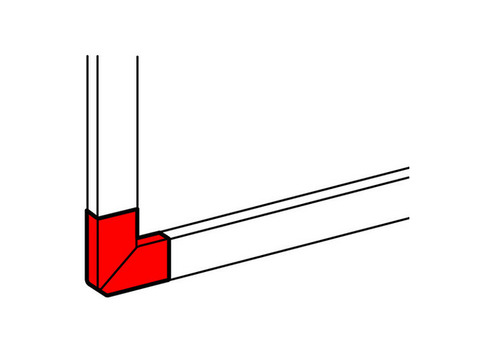 Угол плоский для кабель-канала Legrand DLP 010789 150х50 мм