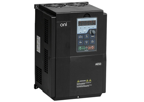 Преобразователь частоты ONI A650 380В 3Ф 15кВт 32А со встроенным тормозным модулем A650-33E15T
