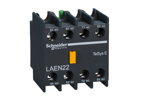 Контактный блок Schneider Electric EasyPact TVS 2НО+2НЗ дополнительный LAEN22