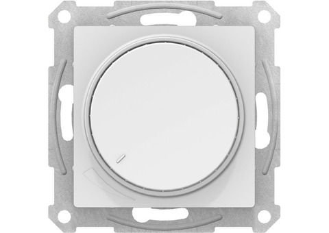 Механизм светорегулятора Schneider Electric AtlasDesign ATN000136 630Вт поворотно-нажимной белый