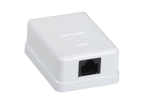 Розетка информационная настенная ITK RJ45 CS2-1C5EU-12 5E UTP 1-порт