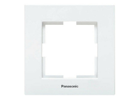 Рамка одноместная Panasonic Karre Plus WKTF08012WH-RES белая