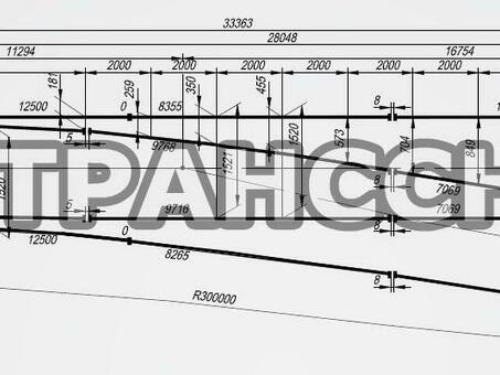 Стрелочный перевод пр. 2764 Р65 - цены на железнодорожные стрелочные переводы - купить выгодно