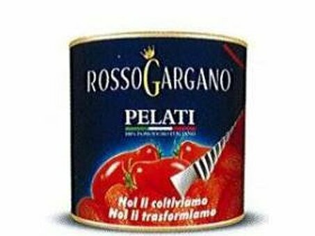 Томаты ROSSO GARGANO Pelatti очищенные в с/с ж/б 2,55 кг по оптовым ценам