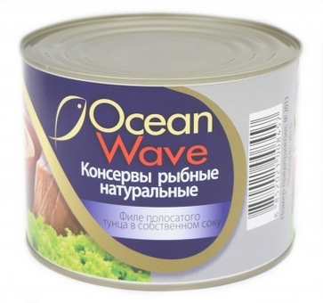 Тунец Филе OCEAN WAVE в с/с ж/б 1,7 кг по оптовым ценам