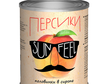 Абрикосы SUNFEEL половинки в сиропе ж/б 2650 мл по оптовым ценам