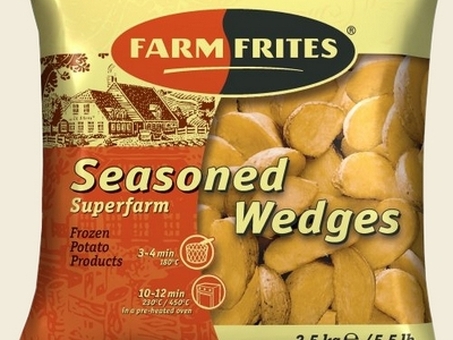 Картофель Дольки FARM FRITES в специях с/м 2,5 кг Кол-во штук в коробке - 4 шт по оптовым ценам