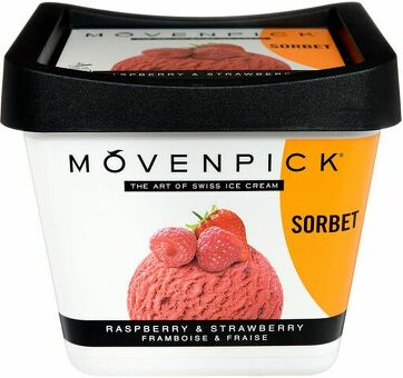 Мороженое MOVENPICK Клубника 2,4 л Кол-во штук в коробке - 2 шт по оптовым ценам