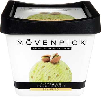 Мороженое MOVENPICK Фисташки 2,4 л Кол-во штук в коробке - 2 шт по оптовым ценам