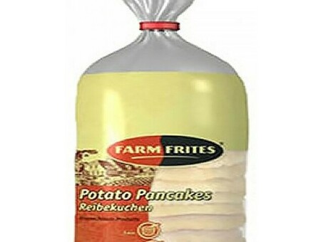 Картофельные Оладьи FARM FRITES с/м 1,5 кг Кол-во штук в коробке - 6 шт по оптовым ценам