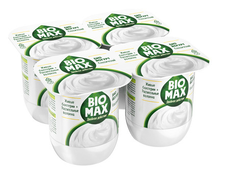 Йогурт БИО-МАКС натуральный Классик 2, 7% 125г по оптовым ценам
