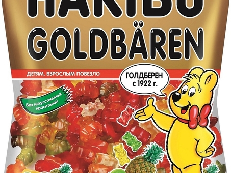 Мармелад ГОЛДБЕРЕН HARIBO 140 г Кол-во штук в коробке - шт по оптовым ценам