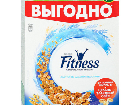 Хлопья Пшеничные FITNESS 410 г по оптовым ценам