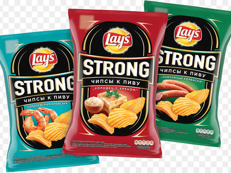 Чипсы LAYS STRONG 145 г по оптовым ценам