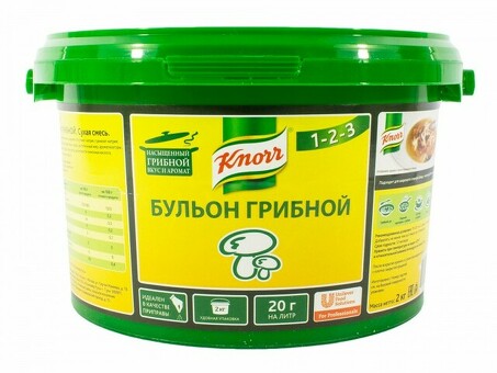 Бульон Грибной KNORR 2 кг по оптовым ценам