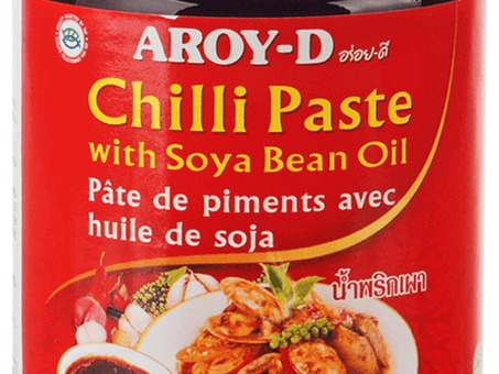 Паста Чили с соевым маслом AROY-D ст/б 260 г по оптовым ценам