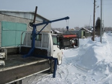 Самодельный манипулятор на газель