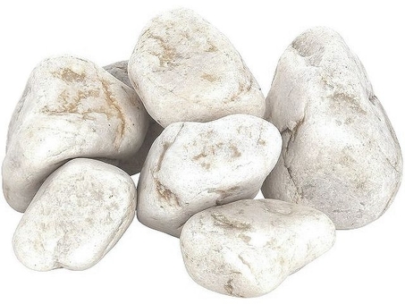 Белый Кварц - камни для банных печей