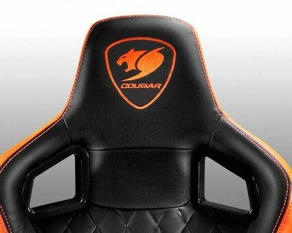 Профессиональное игровое Кресло Cougar Armor S ( черно-оранжевый ) (3MGC2NXB.0001)