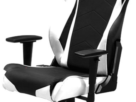 Игровое кресло DXRacer Racing OH/RE0/NW ( чёрно-белый ) (OH/RE0/NW)
