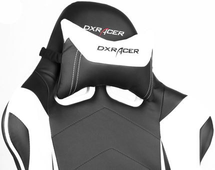 Игровое кресло DXRacer Racing OH/RE0/NW ( чёрно-белый ) (OH/RE0/NW)