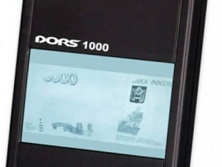 Детектор банкнот DORS 1000 (черный)