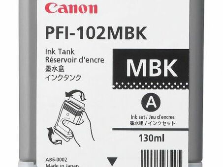 Картридж Canon PFI-102MBK ( matte black ) 130мл (0894B001)