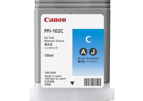 Картридж Canon PFI-102/104 комплект (PFI-102: MBKx2, BK, C, Y, PFI-104: M) 6 шт. х 130мл