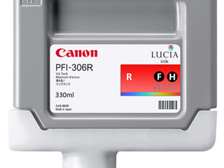 Картридж Canon PFI-306R (red)330 мл (6663B001)