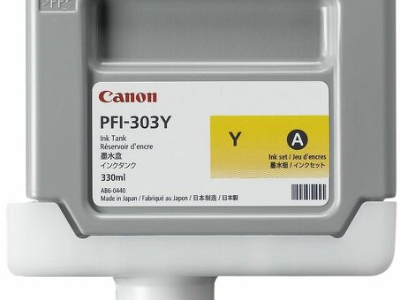 Картридж Canon PFI-303Y ( yellow )330 мл (2961B001)