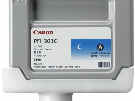 Картридж Canon PFI-303C (cyan)330 мл (2959B001)