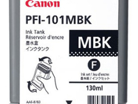 Картридж Canon PFI-101MBK ( matte black ) 130мл (0882B001)