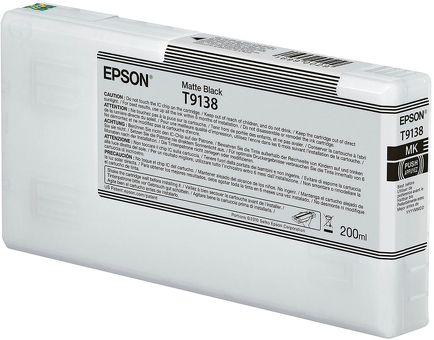 Картридж Epson T9138 ( matte black ), 200 мл (C13T913800)