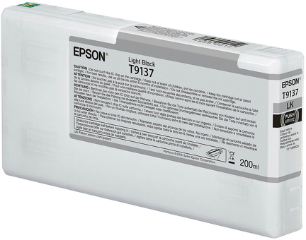 Картридж Epson T9137 (light black ), 200 мл (C13T913700)