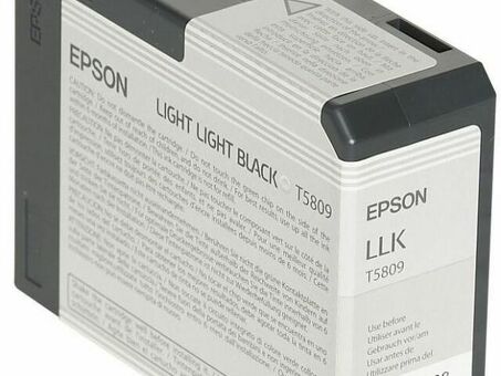 Картридж Epson T5809 (light light black ) 80 мл (C13T580900)