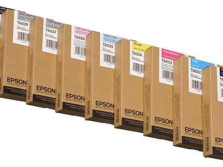 Картридж Epson T603x комплект (ПБК, МБК, С, М, У, ЛК, ЛМ, Г, ЛГ), 9 шт. x 220мл