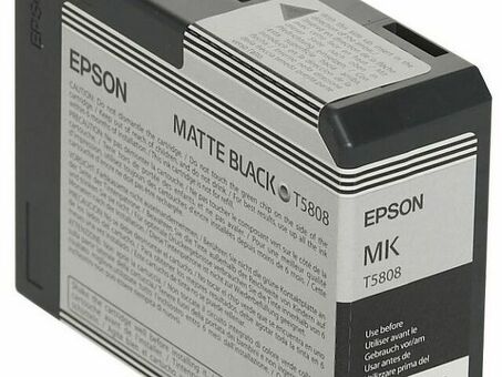 Картридж Epson T5808 ( matte black ) 80 мл (C13T580800)