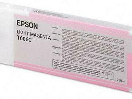 Картридж Epson T606C (light magenta ) 220 мл (C13T606C00)