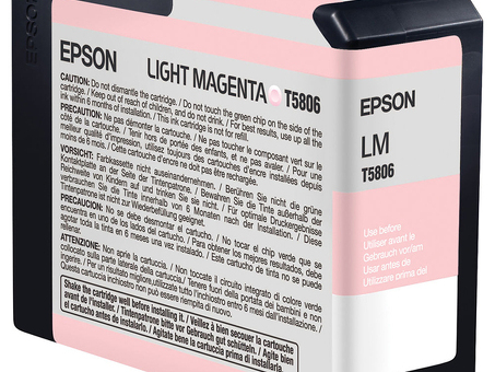 Картридж Epson T5806 (light magenta ) 80 мл (C13T580600)