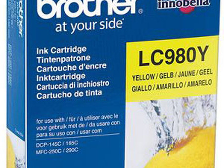 Картридж Brother LC-980Y ( yellow ), 260 стр. (LC980Y)