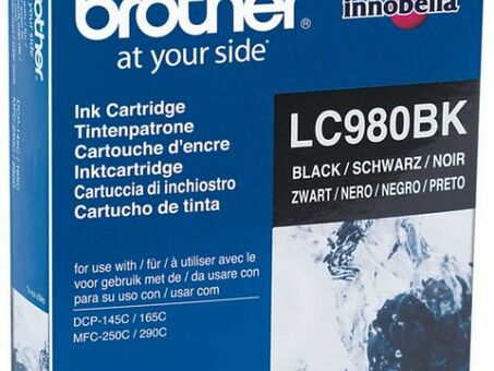 Картридж Brother LC-980BK ( black ),300 стр. (LC980BK)