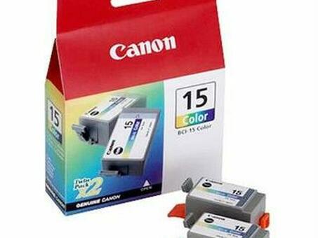 Картридж Canon BCI-15 CL BJ ( color ) набор , 2шт (8191A002)