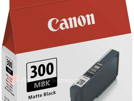 Картридж Canon LUCIA PRO Ink PFI-300 MBK ( matte black ) (4192C001)